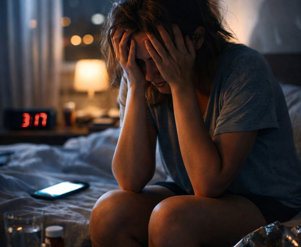 Por qué me angustio de noche