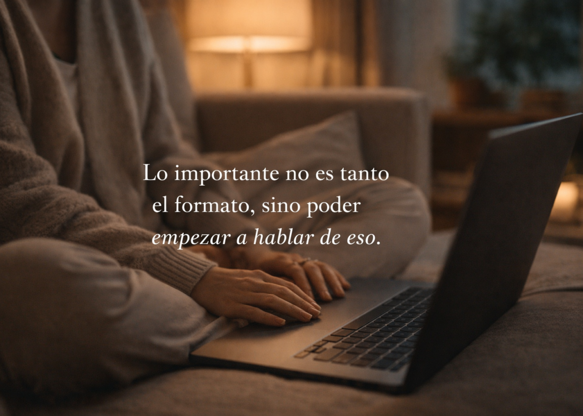 ¿Sirve la terapia online?
