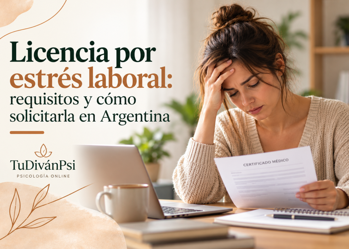 Licencia por estrés laboral: requisitos y cómo solicitarla
