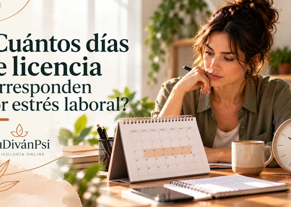 ¿Cuántos días de licencia corresponden por estrés laboral en Argentina?